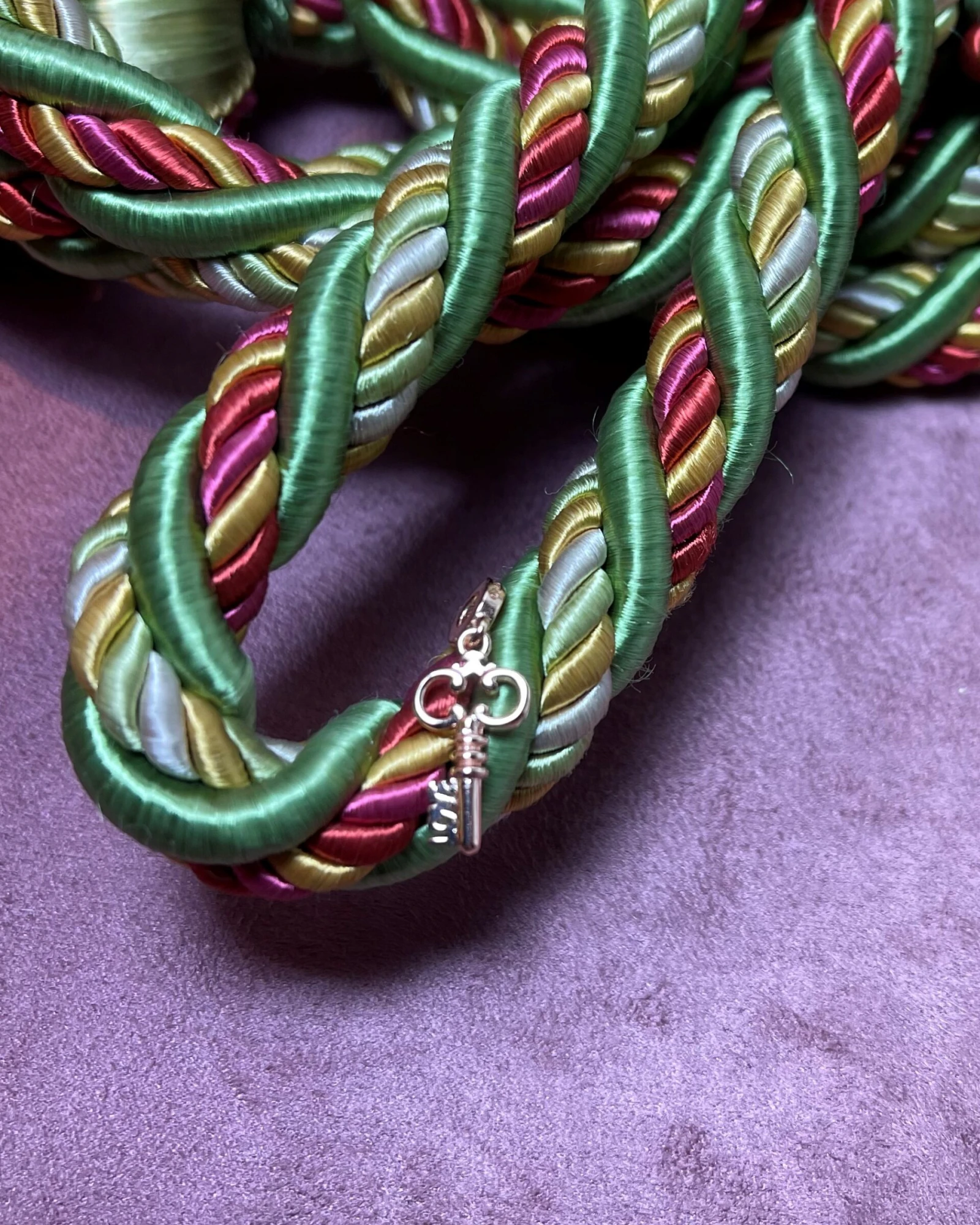 Rosato Charm argento rosa cod: RZ153