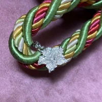 Rosato Charm argento con zirconi cod: RSE029