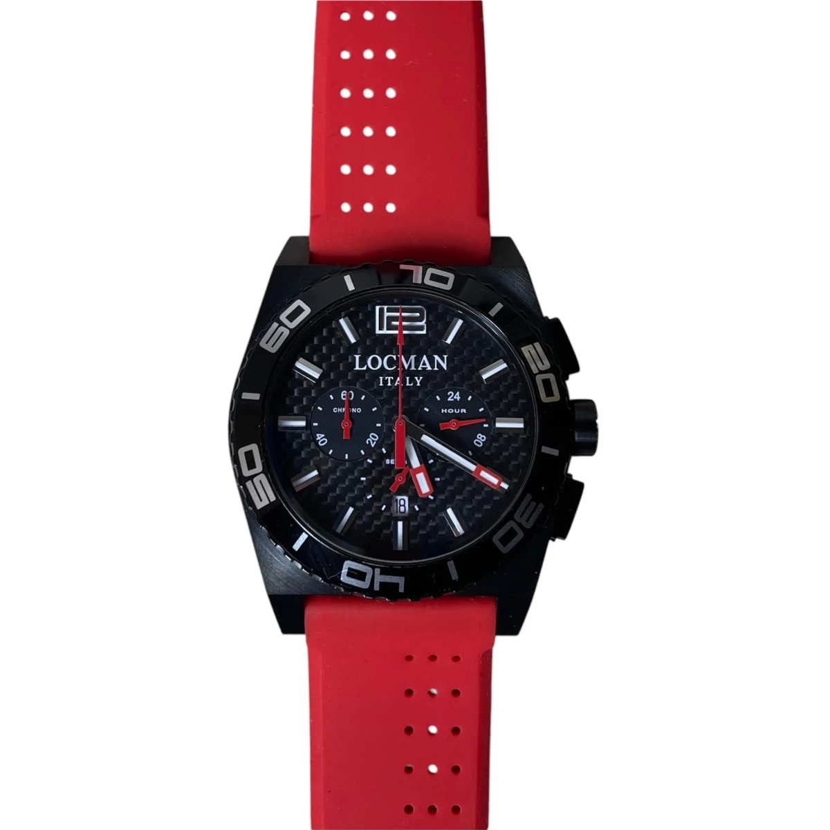 Locman Diver Orologio Cronografo al quarzo Cod. 0212BKKA-CBKSIR