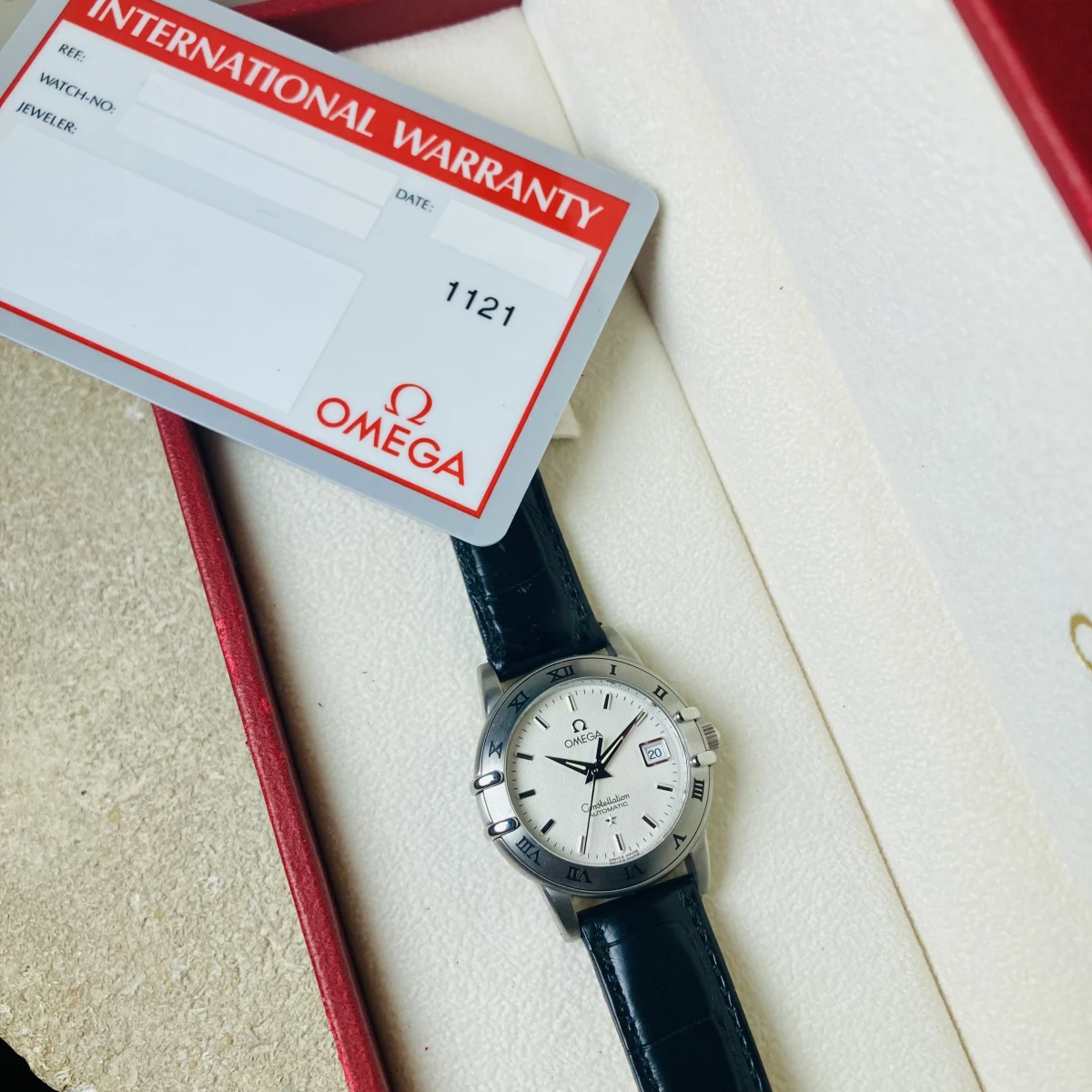 Omega Lady Constellation Automatico Full-Set